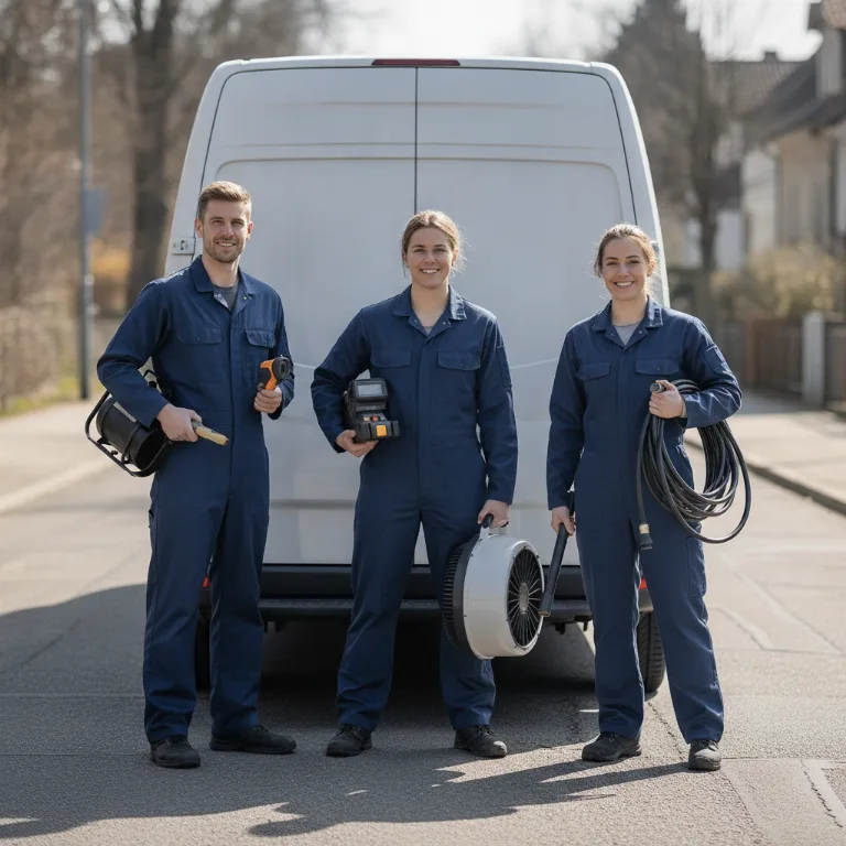 Wasserschadensanierung Team in Villach